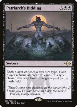 Patriarch's Bidding