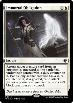 Immortal Obligation