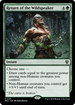 Return of the Wildspeaker