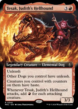 Tesak, Judith's Hellhound