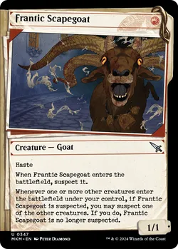 Frantic Scapegoat