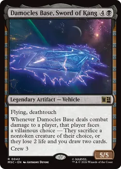 Damocles Base, Sword of Kang
