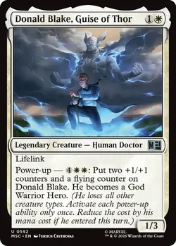 Donald Blake, Guise of Thor