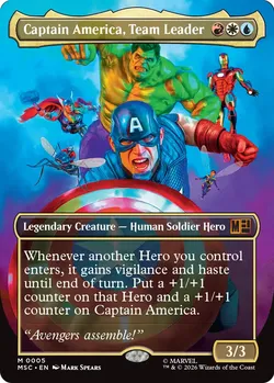 Captain America, Team Leader