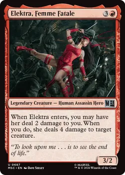 Elektra, Femme Fatale