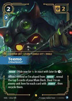 Teemo, Strategist