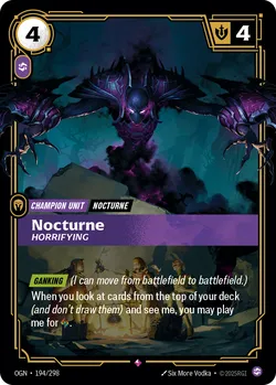 Nocturne, Horrifying