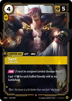 Sett, Kingpin