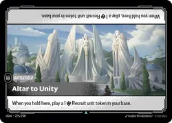 Altar to Unity