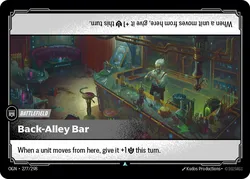 Back-Alley Bar