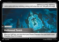 Hallowed Tomb
