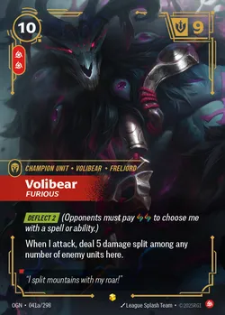 Volibear, Furious