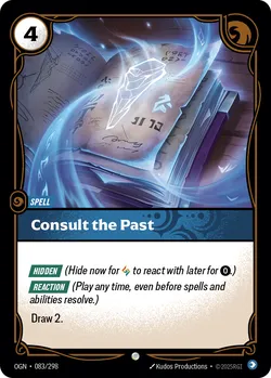 Consult the Past