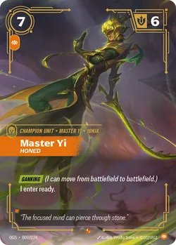 Yi, Honed
