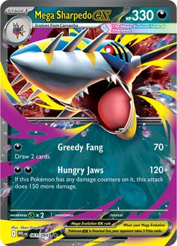 Mega Sharpedo ex