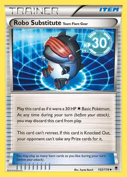 Robo Substitute Team Flare Gear