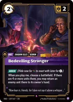 Bedeviling Stranger