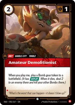Amateur Demolitionist