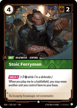 Stoic Ferryman