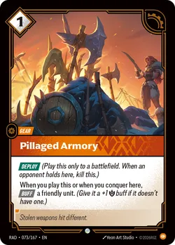 Pillaged Armory