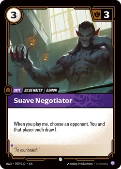 Suave Negotiator