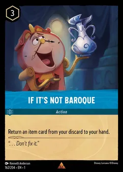 If it's Not Baroque