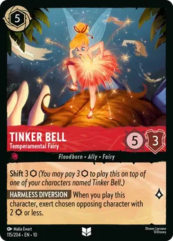 Tinker Bell - Temperamental Fairy