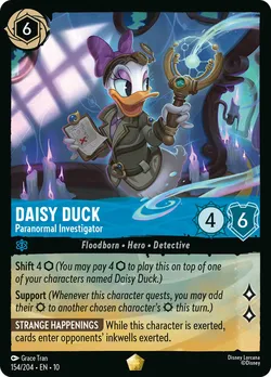 Daisy Duck - Paranormal Investigator