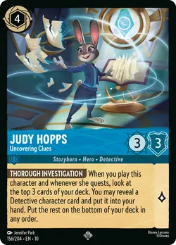 Judy Hopps - Uncovering Clues