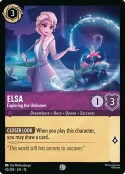 Elsa - Exploring the Unknown