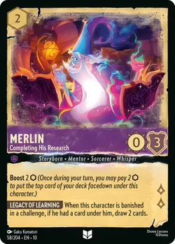 Merlin - Completing His Research