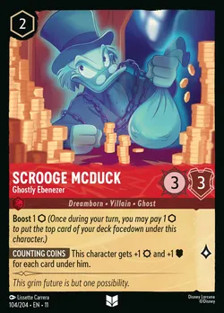 Scrooge McDuck - Ghostly Ebenezer