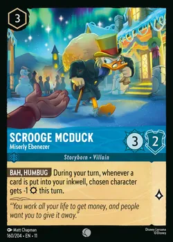 Scrooge McDuck - Miserly Ebenezer