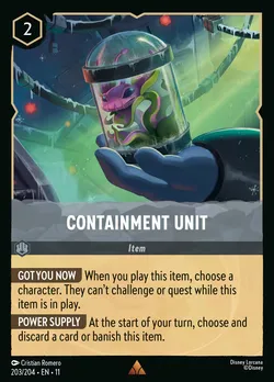 Containment Unit