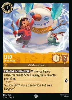 Lilo - Snow Artist