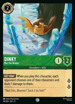 Dinky - Has the Brains