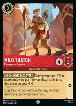 Milo Thatch - Courageous Explorer