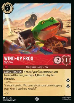 Wind-Up Frog - Sid's Toy