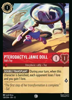 Pterodactyl Janie Doll - Sid's Toy