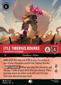 Lyle Tiberius Rourke - Crystallized Commander