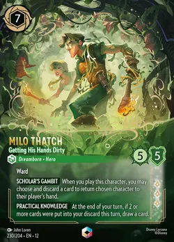 Milo Thatch - Getting His Hands Dirty