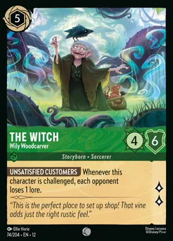 The Witch - Wily Woodcarver
