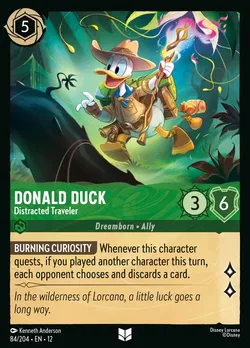 Donald Duck - Distracted Traveler