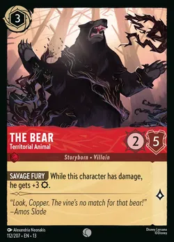 The Bear - Territorial Animal