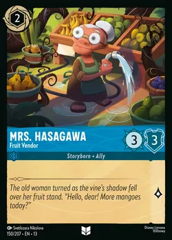 Mrs. Hasagawa - Fruit Vendor