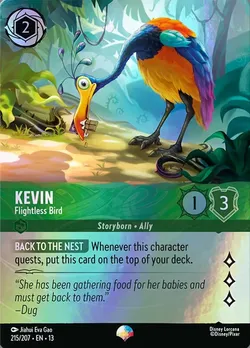 Kevin - Flightless Bird