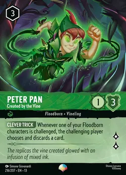 Peter Pan - Created by the Vine