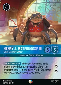 Henry J. Waternoose III - Chief Executive Officer