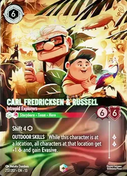 Carl Fredricksen & Russell - Intrepid Explorers