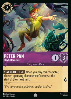 Peter Pan - Playful Prankster